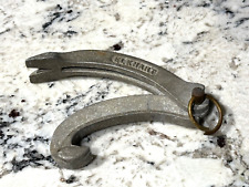 Elkhart Vintage Folding Fire Hydrant Multi Tool Wrench Fire Fighters Crowbar