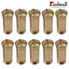 10pc High Precision 5c Emergency Brass Collet 116 .0625 Lathe Milling Holder