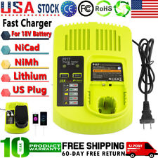 P117 Battery Charger For Ryobi Oneplus High Capacity 18volt Lithium-ion P108 Us