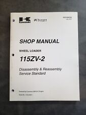 Kawasaki 115zv-2 Wheel Loader Factory Shop Repair Manual