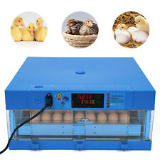 64 Eggs Digital Incubator With Fully Automatic Egg Turning Humidity Chicken Duck