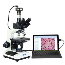 Phase Contrast Trinocular Compound Led Microscope2mp Camera Live Blood Analysis
