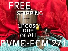 Choose Mr Coffee Parts Only Portafilter Pot Wlid Tray Grate Bvmc-ecm171