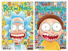 Rick And Morty 100 Stresing Variant Set Of 22022 Comic Books Oni Press