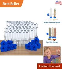 Steve Spanglers Large Plastic Test Tubes With Caps Test Tubes For Kids 120...