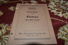 Cletrac 15 20c Ag Crawler Tractor Parts Book Manual Gvoh