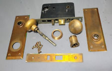 Antique Brass Sargent Mortised Lockset