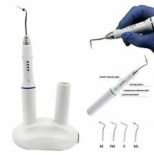 Dental Cordless Endo Gutta Percha Obturation System Heated Pen With 4 Tips Us