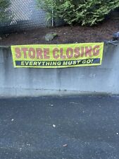 Store Closing Sale Banner Flag Sign