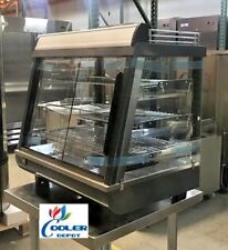 New 27 Commercial Dry Heated Showcase Display Hot Food Snack Pizza Warmer Nsf