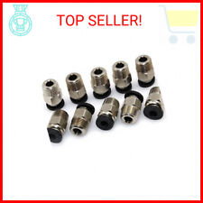 Biqu Pc4-m10 Pneumatic Connector Fittings Bowden Tube Coupler Male Straight Ptfe