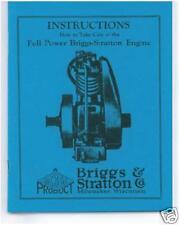 Briggs Stratton Models Ffb Fc Book Blue