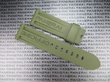 New 24mm Authentic Panerai Rubber Strap Green Diver Watch Band Tang Buckle X1