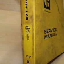 Cat Caterpillar 951c Track Crawler Loader Repair Shop Service Manual Owner Book