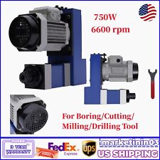 Er25 Power Head 750w Spindle 6600rpm For Boringcuttingmillingdrilling Tool