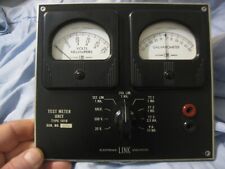 2 Meter Test Unit Panel Dc 50 Volts 2.5 Milliamperes Galvonometer 0-50 Link 500v
