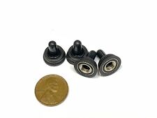 4 Pieces 6mm Black Mini Toggle Switch Rubber Cover Cap Waterproof Boot E36