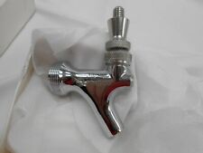 Kegco Chrome Beer Faucet With Stainless Steel Lever Kc Hu-fch 02