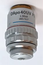 Olympus Microscope Phase Contrast Objective Dapo40uv Pl 40x1.30oil 1600.17