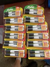 Expo Magnetic Dry Erase Chisel Marker With Eraser 12 Packs 24 Markers Total