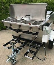 Nsf Hot Dog Deluxe Mobile Food Cart Catering Trailer Kiosk Stand