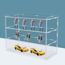 3 Layer Acrylic Display Case Bakery Retail Display Counter Cabinet Showcase