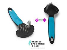 Master Grooming Tools Pet V-rake Dual Pin Dematting Tangle Mat Picker Hair Tool