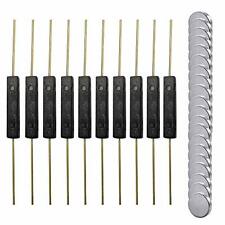 Gebildet 10pcs Plastic Reed Switch Reed Contact Normally Open No Magnetic Ind
