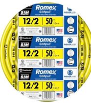 122 Nm-b Non-metallic Residential Indoor Wire Equivalent To Romex 50ft Cut