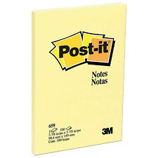 Post-it 659 Post-it Notes 3-78 X 5-78 Canary Yellow 1 Pad