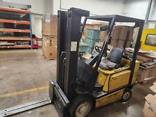 Yale Forklift 5000 Lb Solid Rubber Propane Forklift W Side Shift Tilt Assist