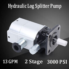13 Gpm Hydraulic Splitter Pump For Log Splitters 3000 Psi 2 Stage Hyd Log Pump