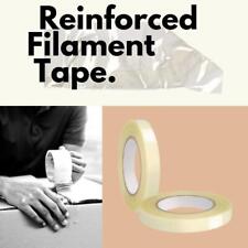 48 Rolls - Packing Filament Tape 38 X 60 Yards 4 Mil Clear - Industrial Grade