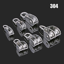 Singledoublerevolving Sheave Rope Pulley Pully Wheel Stainless Steel M15-m100