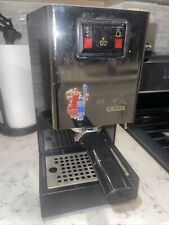 Gaggia Classic Espresso Coffee Machine Gold As Is For Parts Or Repair