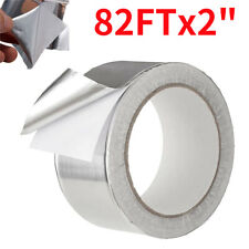 82ftx2 Aluminum Foil Tape Hvac Ducts Insulation Equipment Repair Adhesive Tape