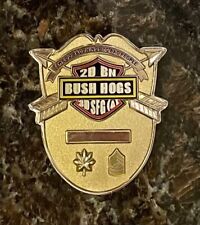 3rd Special Forces Airborne 2nd Bn Bush Hogs Commander Army Challenge Coin