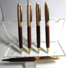 Lot Of 5 Terzetti Two Tone Ballpoint Pen-gold Trim