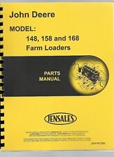 John Deere 148 158 168 Loader Attachment Parts Manual Catalog Pc1363