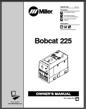 Miller Bobcat Welder Owner Manual 76 Pages 2015 Reprint Comb Bound Gloss Cover