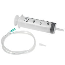 200ml Plastic Syringe For Hydroponics Lab Measuringfeeding Large Capacity Kit