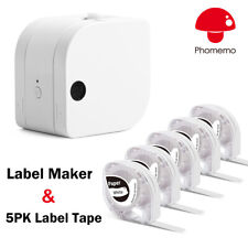 Phomemo P12 Bluetooth Printer Thermal Transfer Label Maker Sticker Machine
