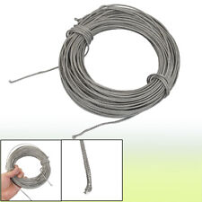 Thermocouple Extension Wire 98ft Silver Tone Metal K Type