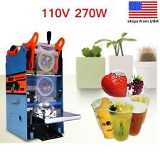 110v 270w Manual Cup Sealing Machine 500 Cupshour Electric Cup Sealer Us Plug