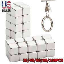 Lots 5x5x5mm Silver Square Rare Earth Neodymium Fasteners Craft Cube Magnets N38