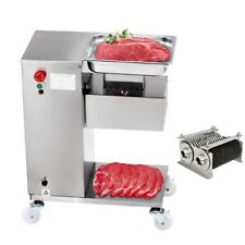 Meat Slicer With 5mm3mm Blade Meat Cutting Machine 500kg Cutter Free Ship