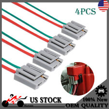 4 Pcs Hei Distributor Pigtail Harness Dual Connectors Power Tach Plug 170072