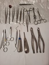 Dental Oral Surgery Extraction Kit Instruments Elevators Forceps 19 Items