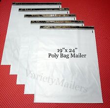 6 Poly Bag Mailers Large 19x 24 Self-sealing Shipping Envelope Bags
