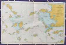 Admiralty 1095 Steno Kafirea To Khodes Channel Aegean Sea-greece Turkey Map